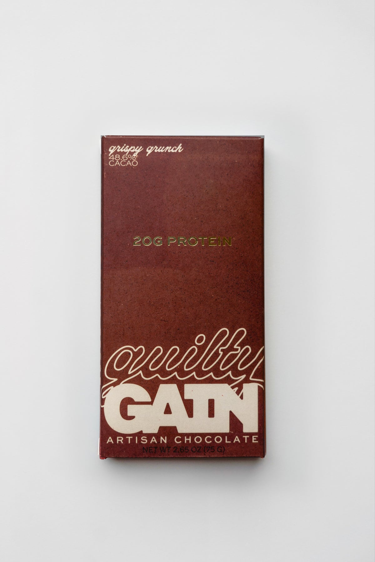 48% Qrispy Qrunch Milk Chocolate 20g protein